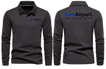 EURO AIRPORT LONG SLEEVE POLO